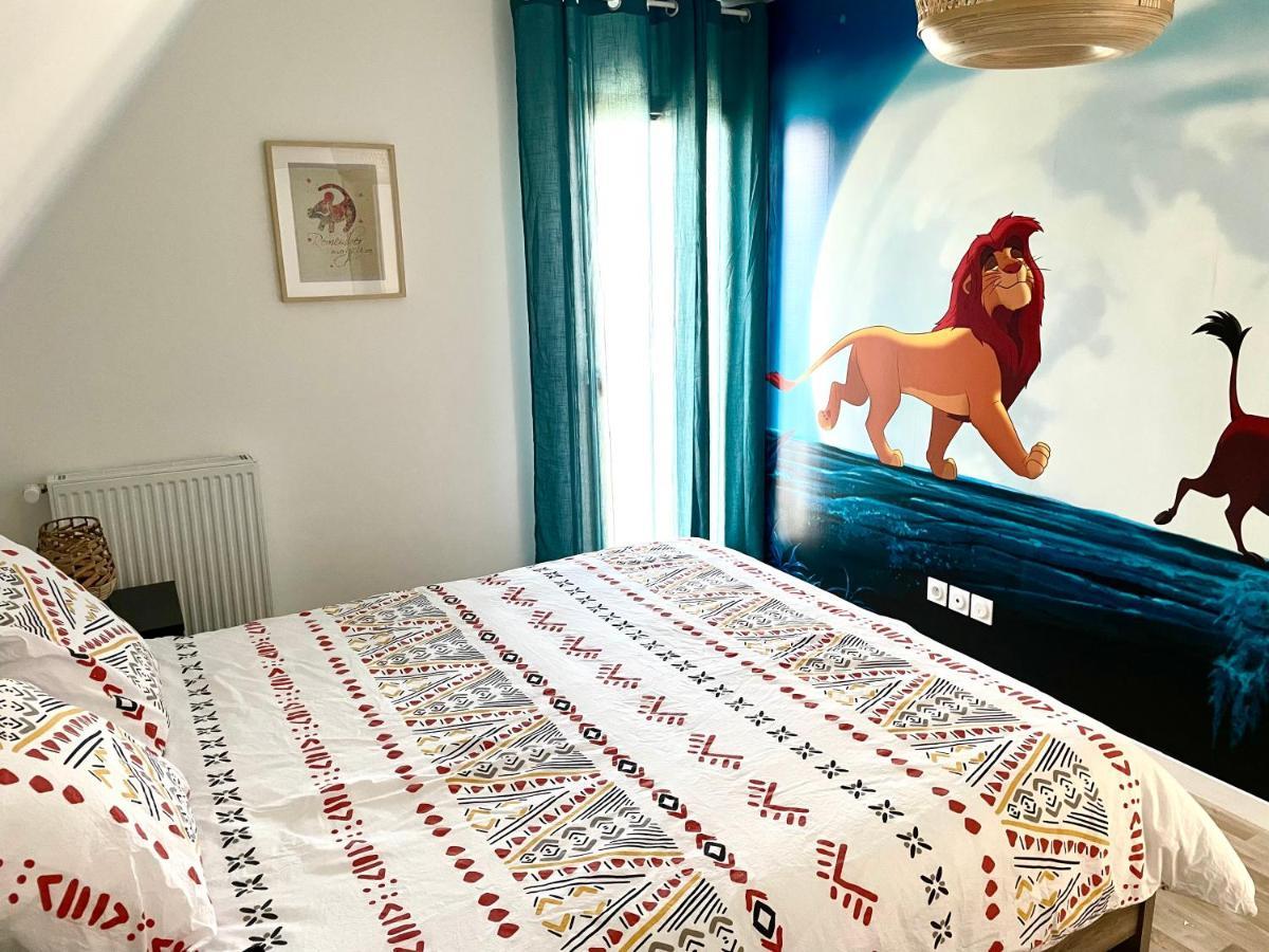 Bel Appartement « The Lion King » Proche Disney Монтеврен Экстерьер фото